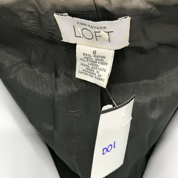 Ann Taylor Loft Triple Button Down Blazer Size 8 - Picture 2 of 5